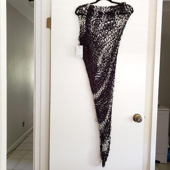 Hand Knit Poncho - Picture 5 of 5